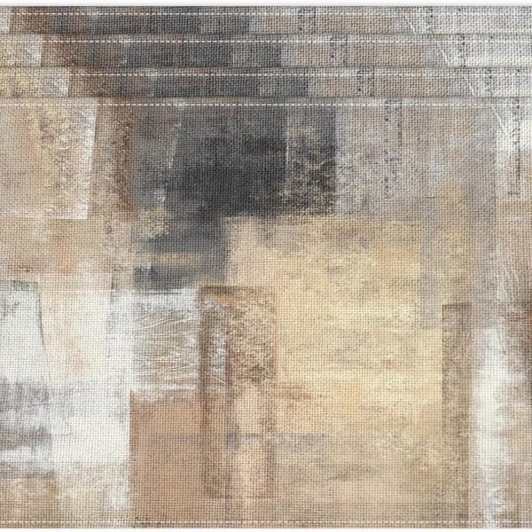 Farmhouse-Style Placemat, Modern Abstract Decor